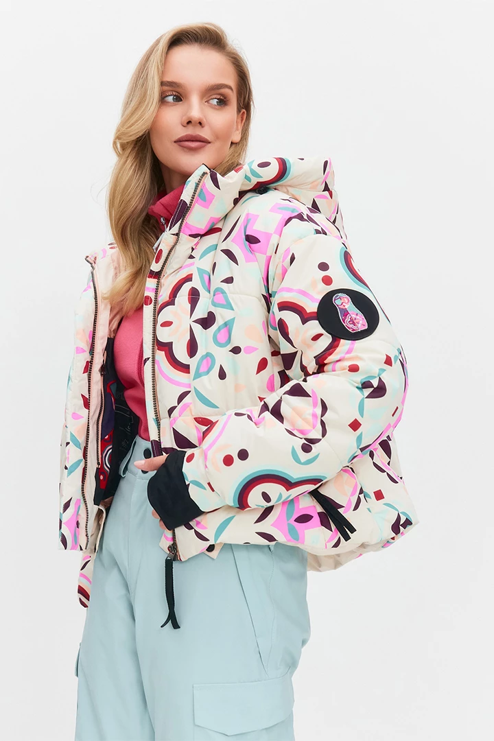 Куртка горнолыжная Матрешка женская 25-42523 73 изображение 8