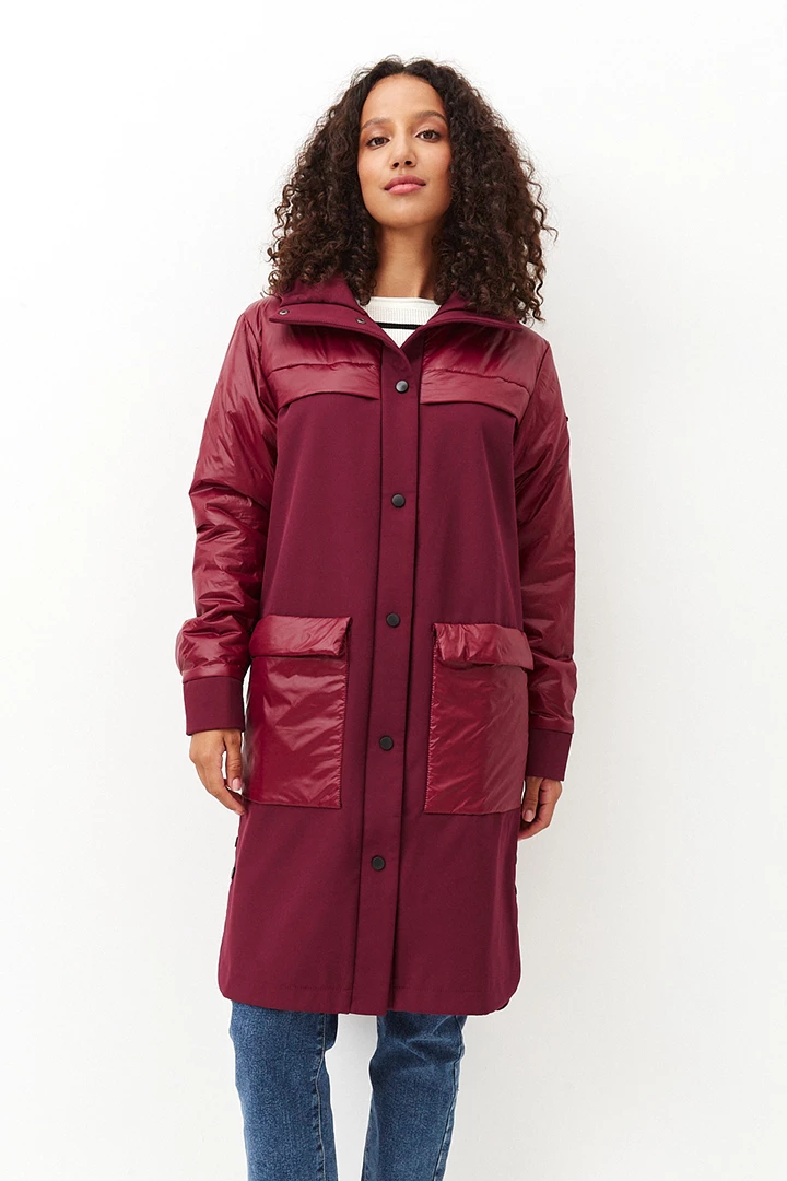 ПАЛЬТО SOFT SHELL ДЕМИСЕЗОННОЕ женское 23-47635 79 изображение 4