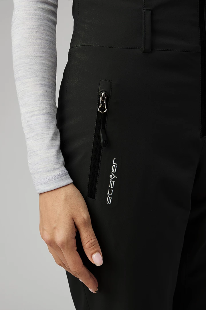 ПОЛУКОМБИНЕЗОН ГОРНОЛЫЖНЫЙ УТЕПЛЕННЫЙ ШХАРА женский 25-12328 10 изображение 5