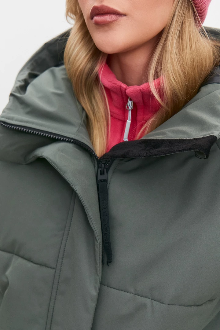 КУРТКА APRE SKI УТЕПЛЕННАЯ женская 25-42634 56 изображение 7