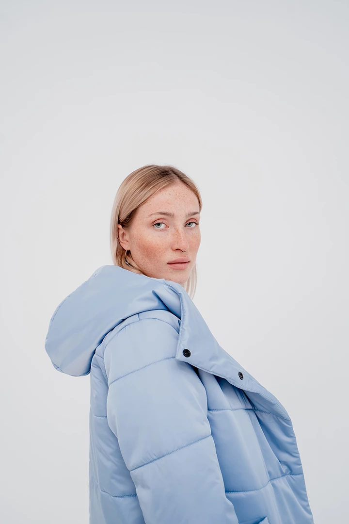 Пальто утепленное женское 22-47643 40 изображение 6