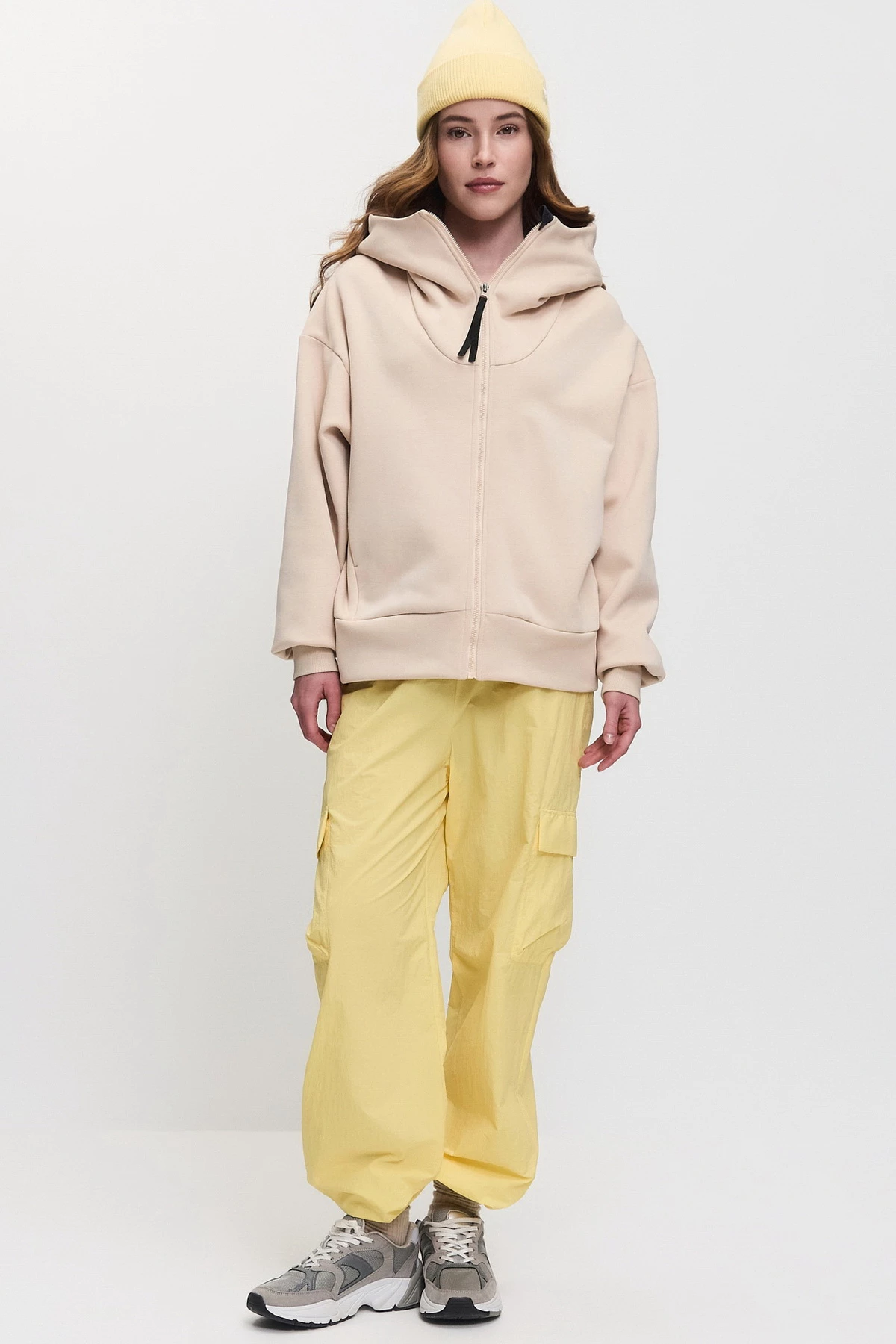 ДЖЕМПЕР ТРИКОТАЖНЫЙ ХЛОПКОВЫЙ НА МОЛНИИ женский 26-71822 06 изображение 2