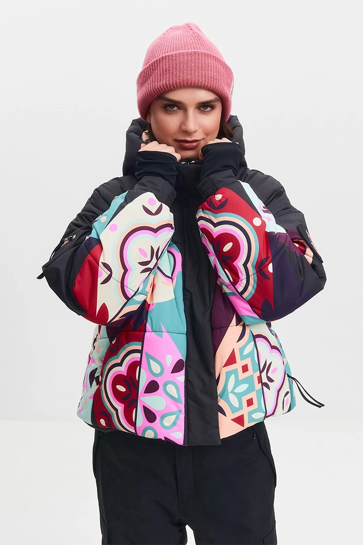 Куртка горнолыжная Матрешка женская 25-42523 10 изображение 5