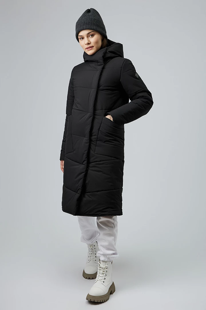 Пальто утепленное женское 22-47344 10 изображение 3