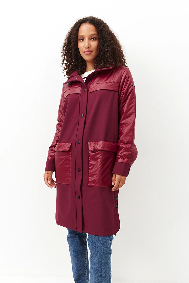 ПАЛЬТО SOFT SHELL ДЕМИСЕЗОННОЕ женское 23-47635 79 изображение 3