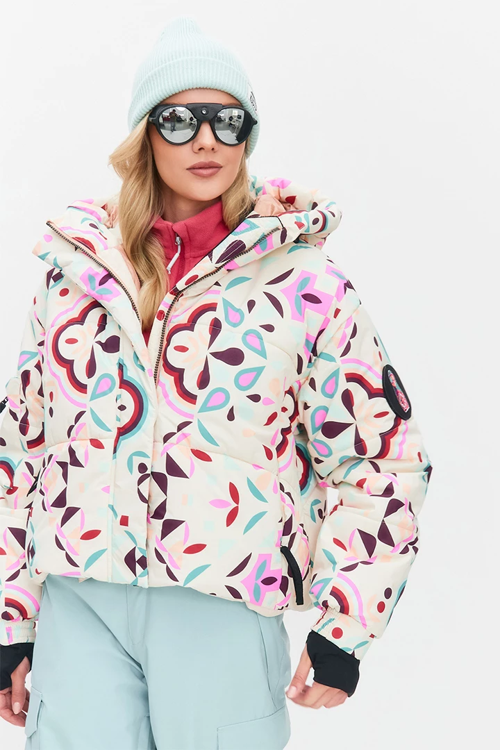 Куртка горнолыжная Матрешка женская 25-42523 73 изображение 3