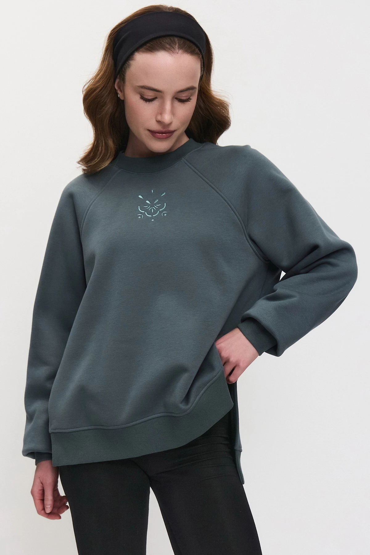 Джемпер трикотажный хлопковый женский 26-72840 50 изображение 1