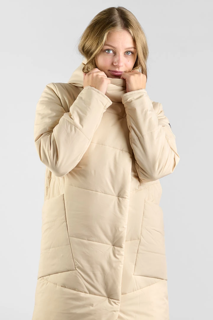 Пальто утепленное женское 22-47647 06 изображение 6