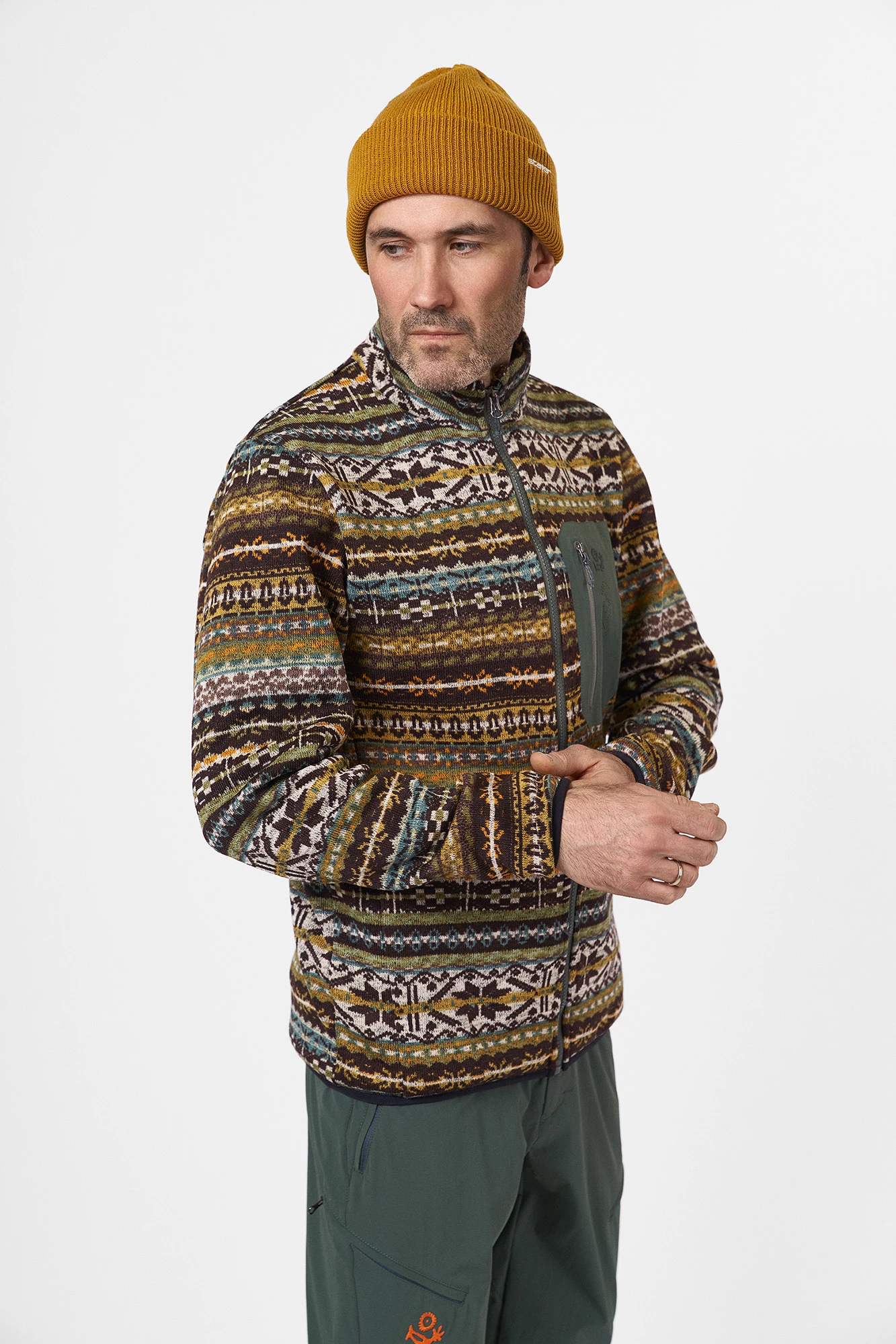 ДЖЕМПЕР ИЗ ETNIC FLEECE мужской 26-71404 56 изображение 8