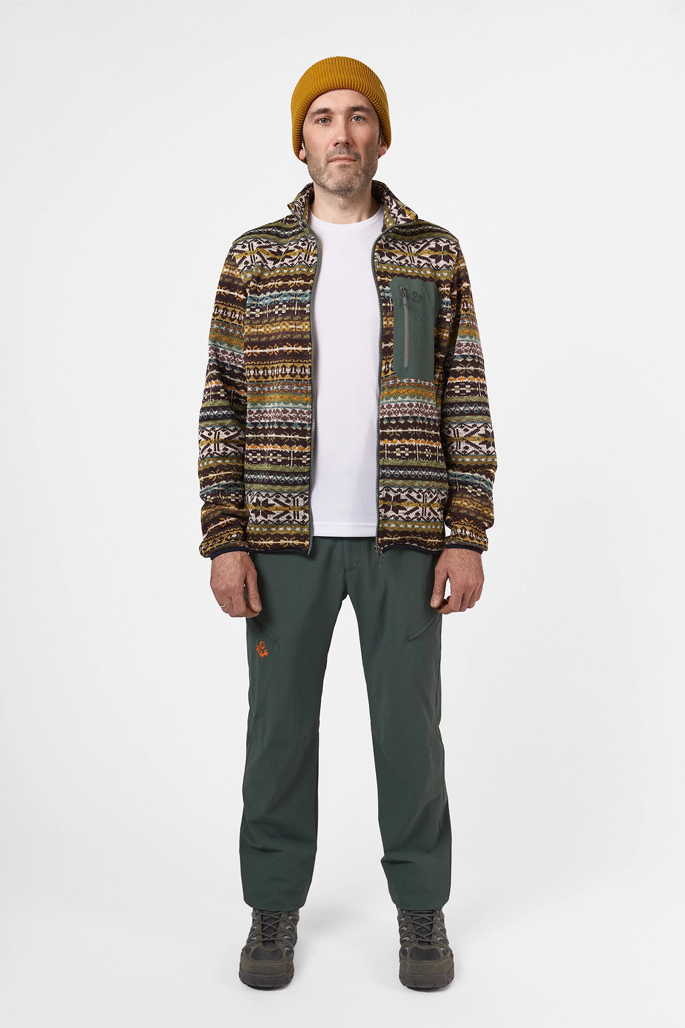 ДЖЕМПЕР ИЗ ETNIC FLEECE мужской 26-71404 56 изображение 2