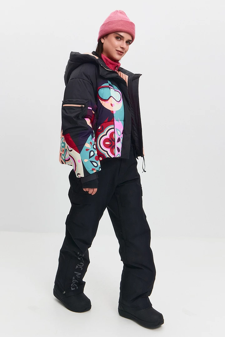 Куртка горнолыжная Матрешка женская 25-42523 10 изображение 19