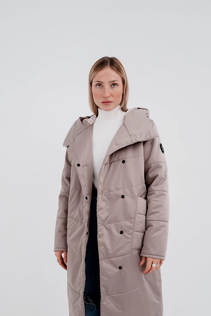 Пальто утепленное женское 22-47643 06 изображение 2