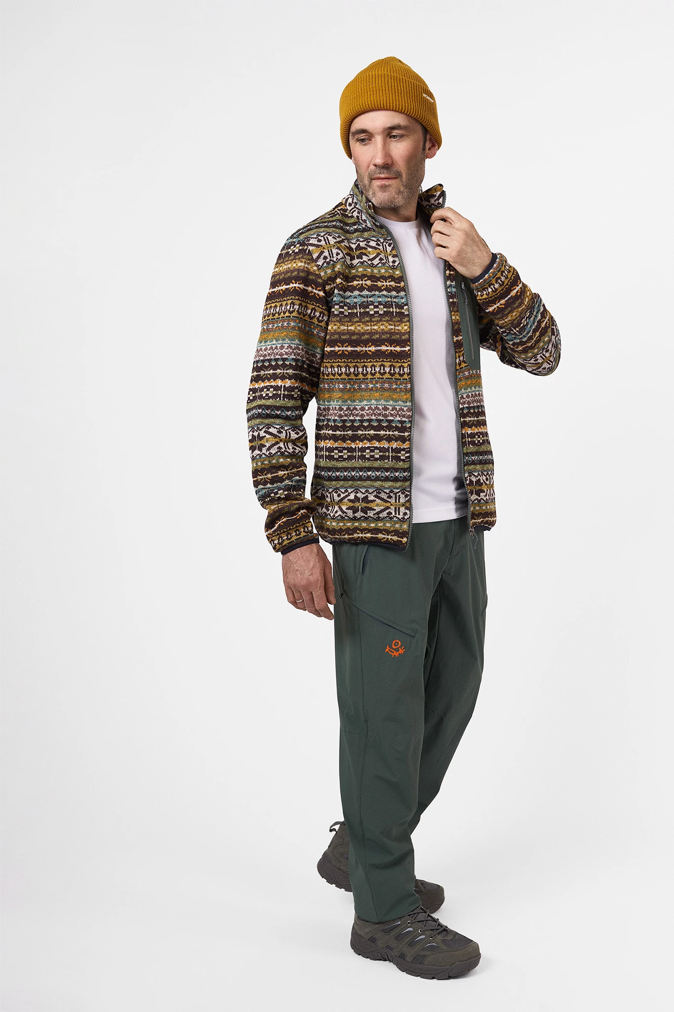 ДЖЕМПЕР ИЗ ETNIC FLEECE мужской 26-71404 56 изображение 5