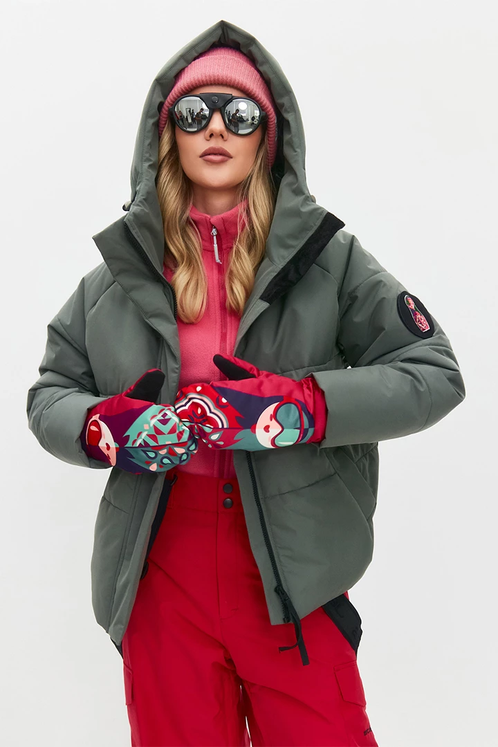 КУРТКА APRE SKI УТЕПЛЕННАЯ женская 25-42634 56 изображение 1