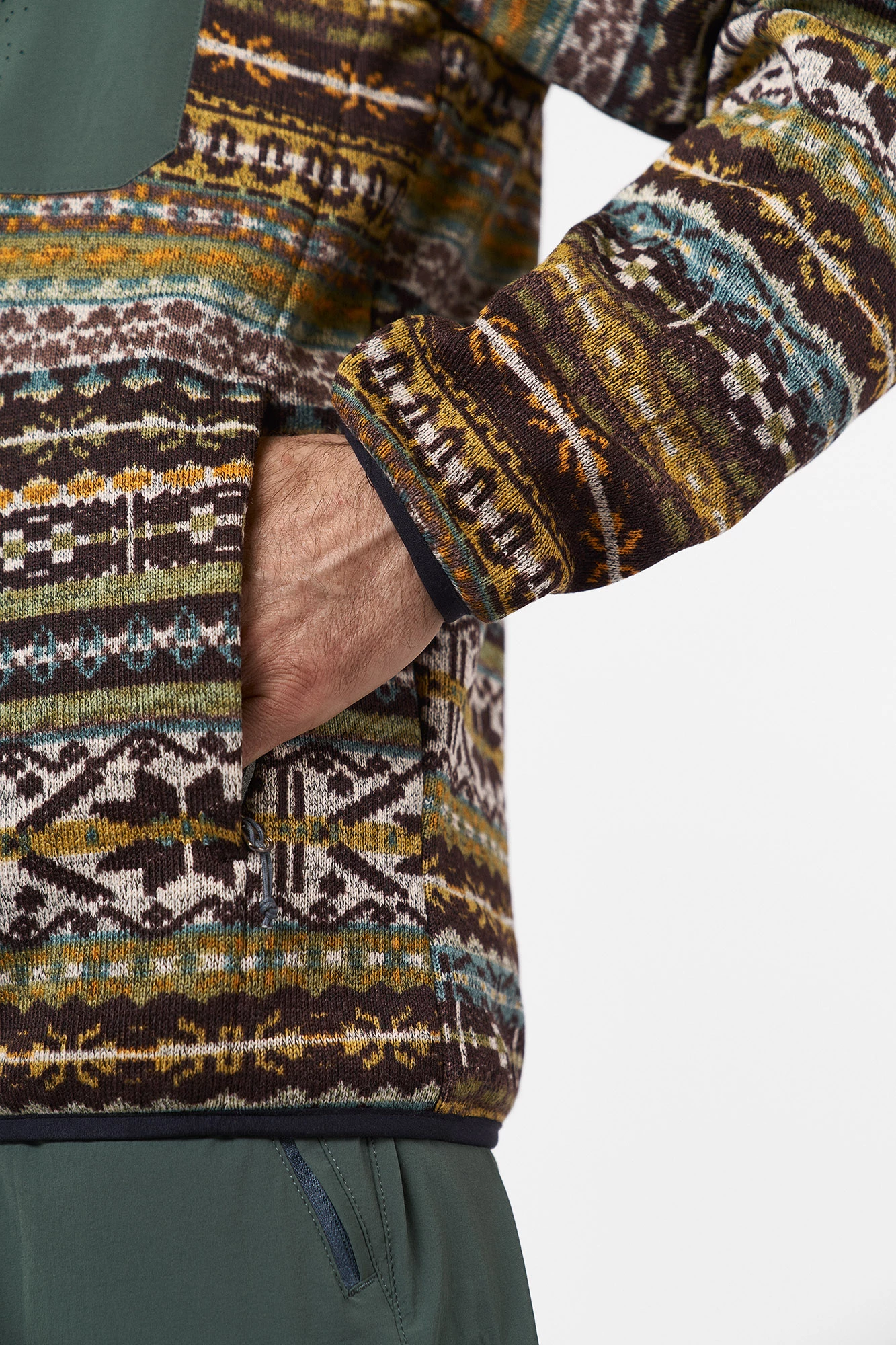 ДЖЕМПЕР ИЗ ETNIC FLEECE мужской 26-71404 56 изображение 13