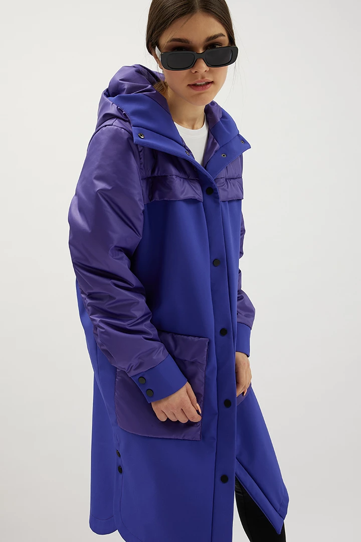 ПАЛЬТО SOFT SHELL ДЕМИСЕЗОННОЕ женское 22-47635 80 изображение 5