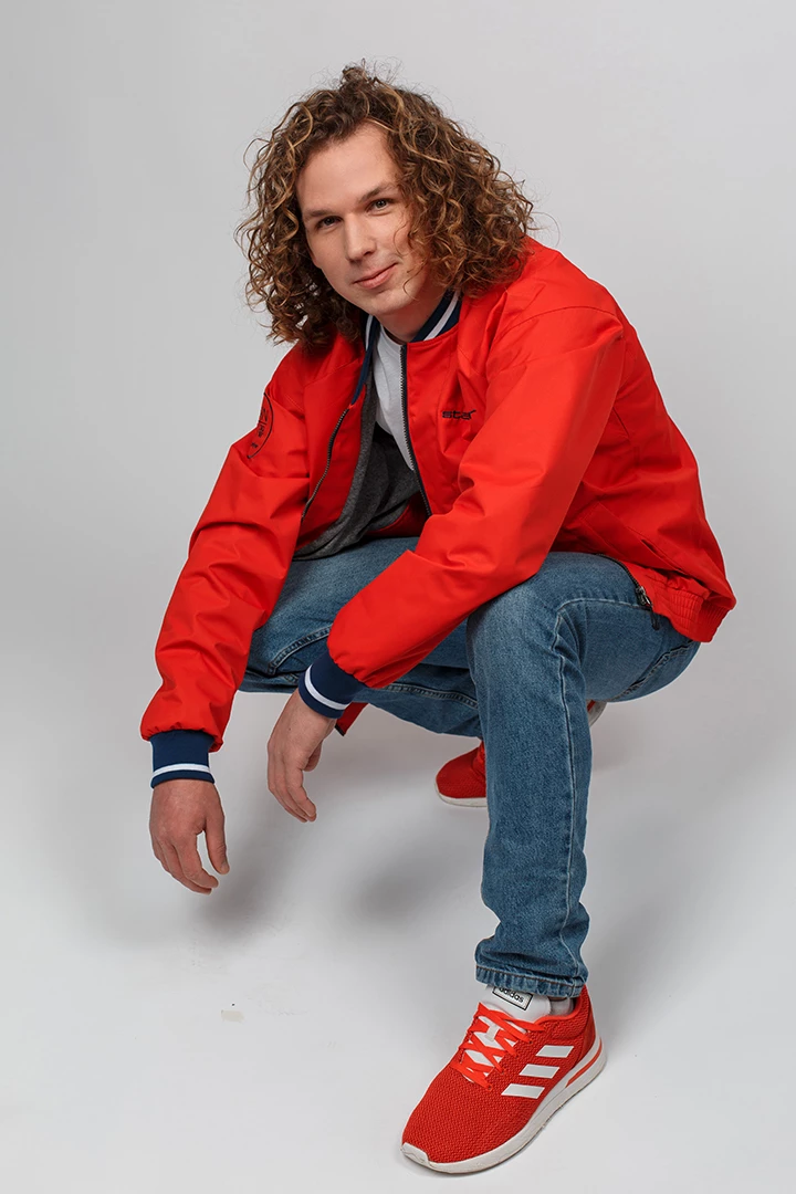 Ветровка-бомбер мужская 21-41109 70 изображение 7