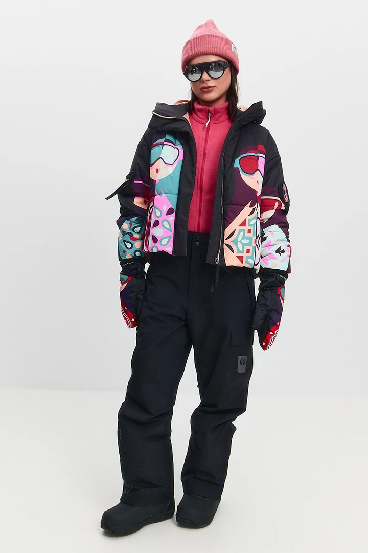 Куртка горнолыжная Матрешка женская 25-42523 10 изображение 18