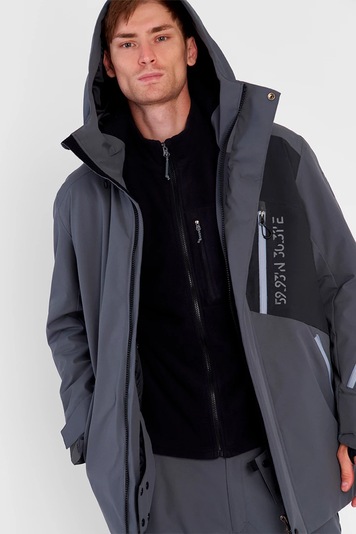 КУРТКА – ПАРКА УТЕПЛЕННАЯ ТАКЛИК мужская 25-42511 11 изображение 8