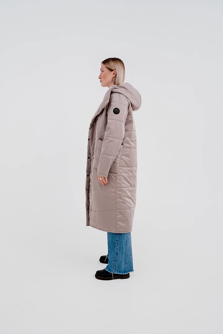 Пальто утепленное женское 22-47643 06 изображение 3