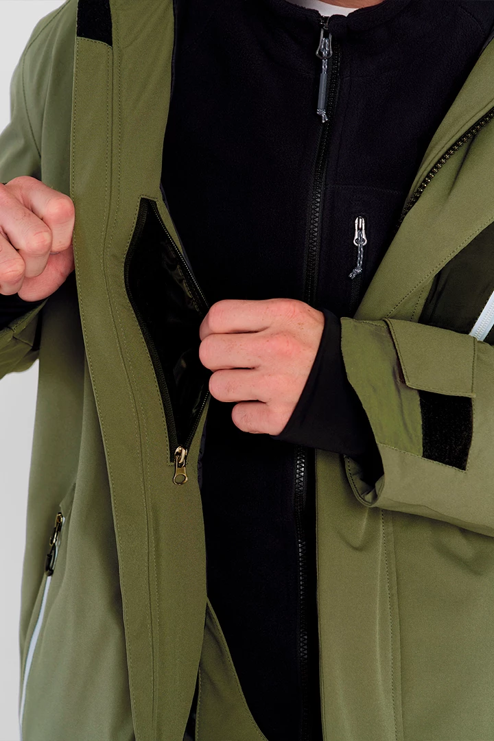 КУРТКА – ПАРКА УТЕПЛЕННАЯ ТАКЛИК мужская 25-42511 56 изображение 15