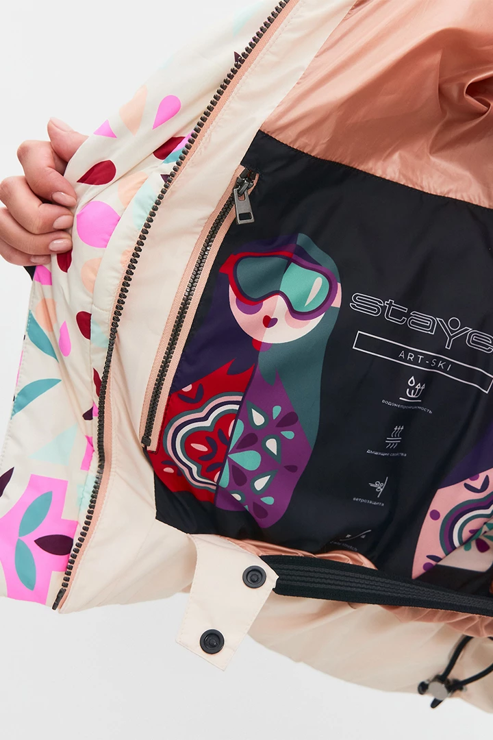 Куртка горнолыжная Матрешка женская 25-42523 73 изображение 10