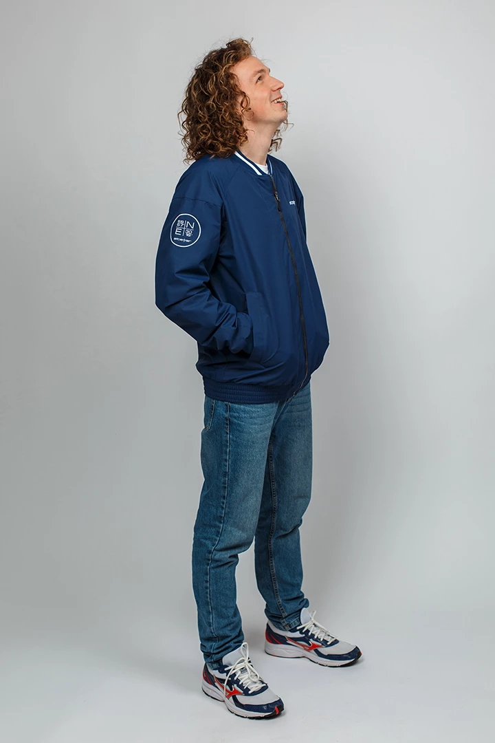 Ветровка-бомбер мужская 21-41109 20 изображение 8