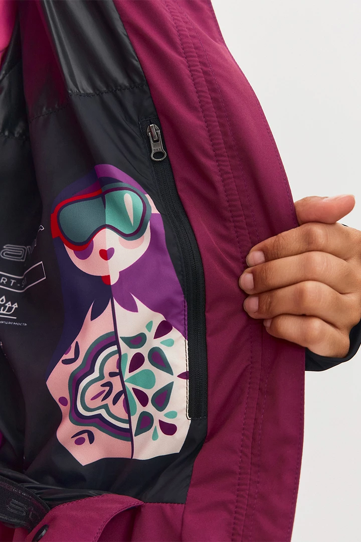 КУРТКА APRE SKI УТЕПЛЕННАЯ женская 25-42634 79 изображение 12