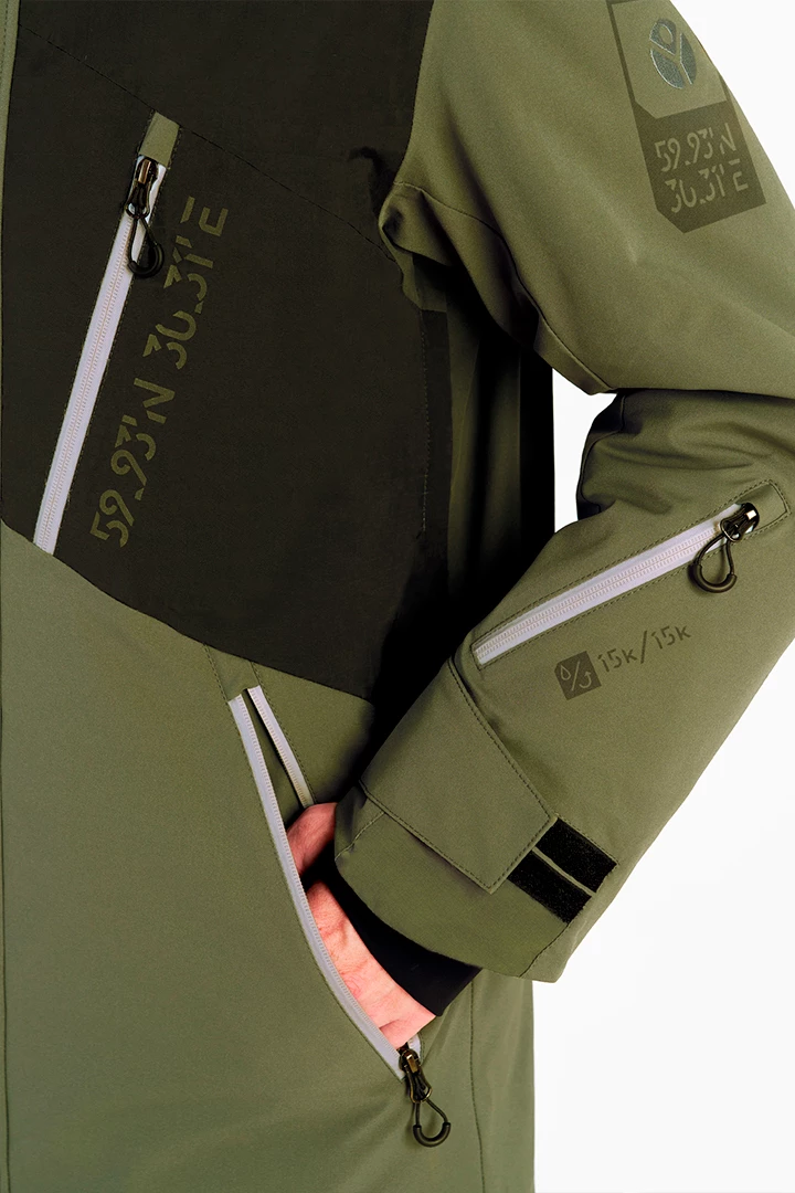 КУРТКА – ПАРКА УТЕПЛЕННАЯ ТАКЛИК мужская 25-42511 56 изображение 9