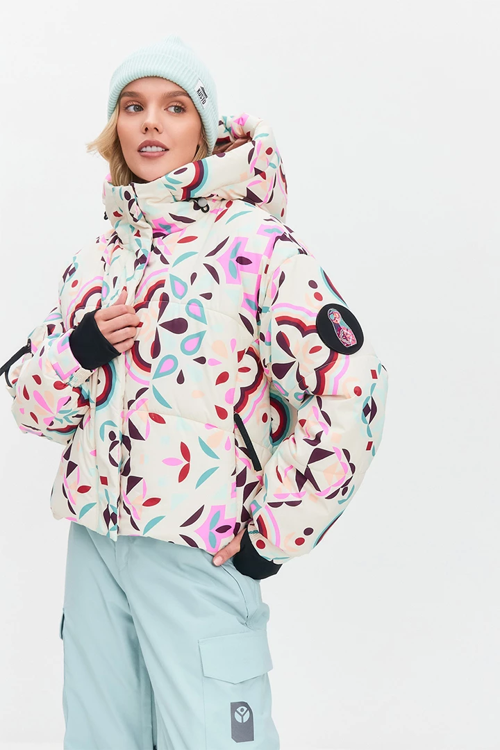 Куртка горнолыжная Матрешка женская 25-42523 73 изображение 5