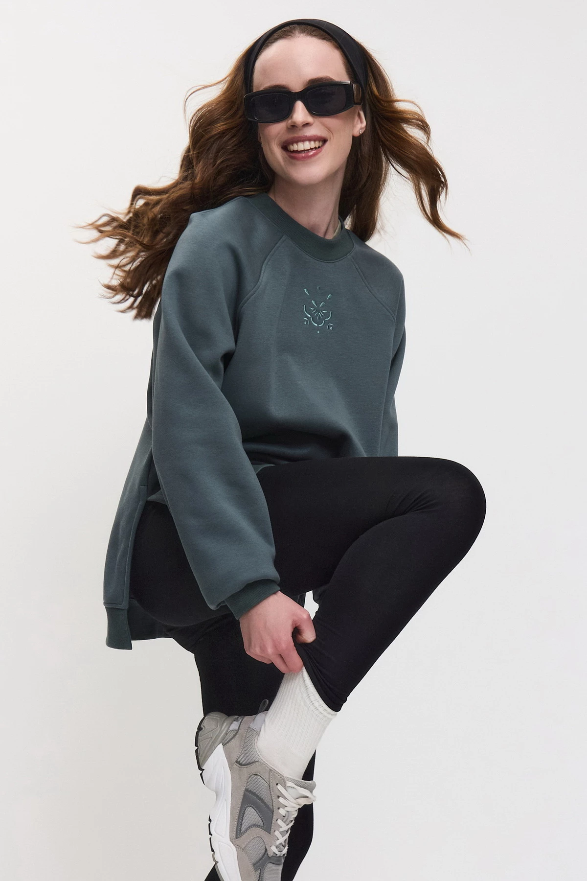 Джемпер трикотажный хлопковый женский 26-72840 50 изображение 8