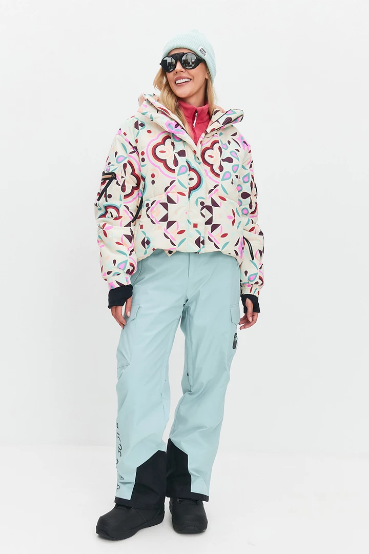 Куртка горнолыжная Матрешка женская 25-42523 73 изображение 4