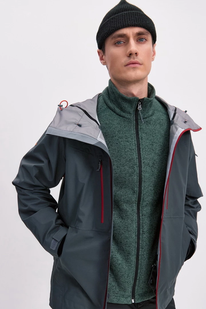 Флисовый джемпер мужской 24-71401 56 изображение 9
