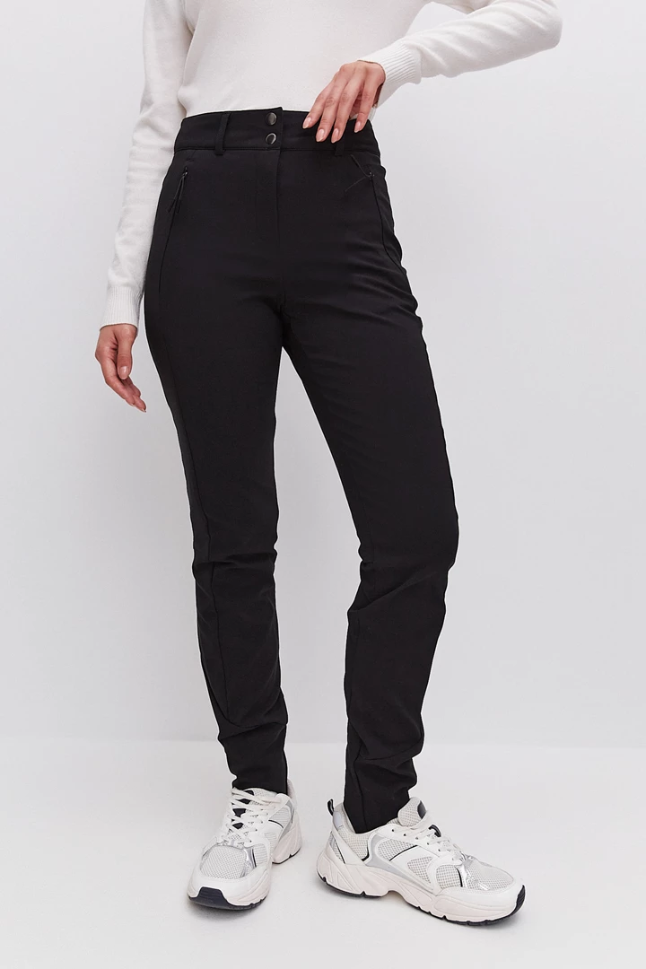 Брюки 4 way stretch со штрипками женские 22-24525 10 изображение 1