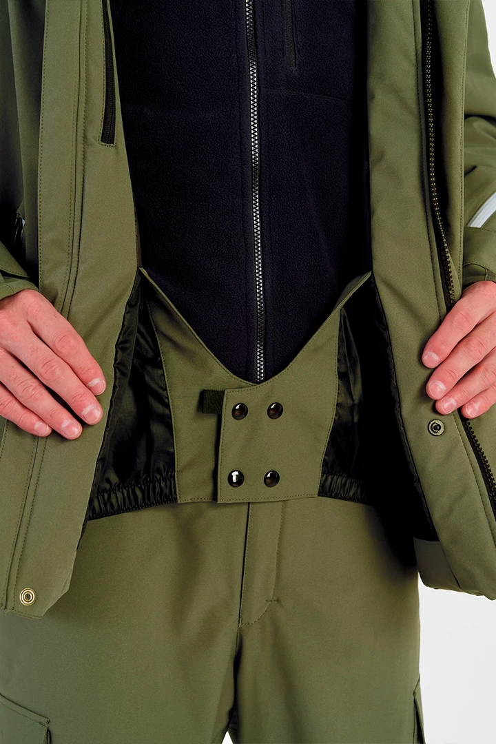 КУРТКА – ПАРКА УТЕПЛЕННАЯ ТАКЛИК мужская 25-42511 56 изображение 14