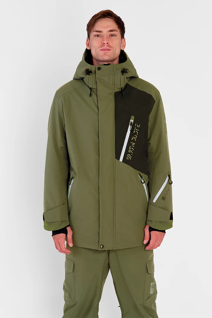 КУРТКА – ПАРКА УТЕПЛЕННАЯ ТАКЛИК мужская 25-42511 56 изображение 6