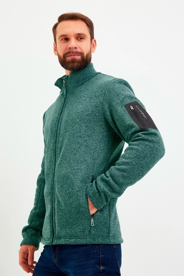 Флисовый джемпер мужской 24-71401 56 изображение 6