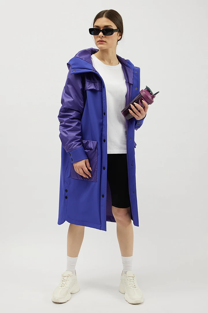 ПАЛЬТО SOFT SHELL ДЕМИСЕЗОННОЕ женское 22-47635 80 изображение 8