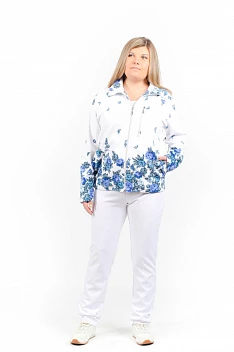 Джемпер флисовый плюс-сайз